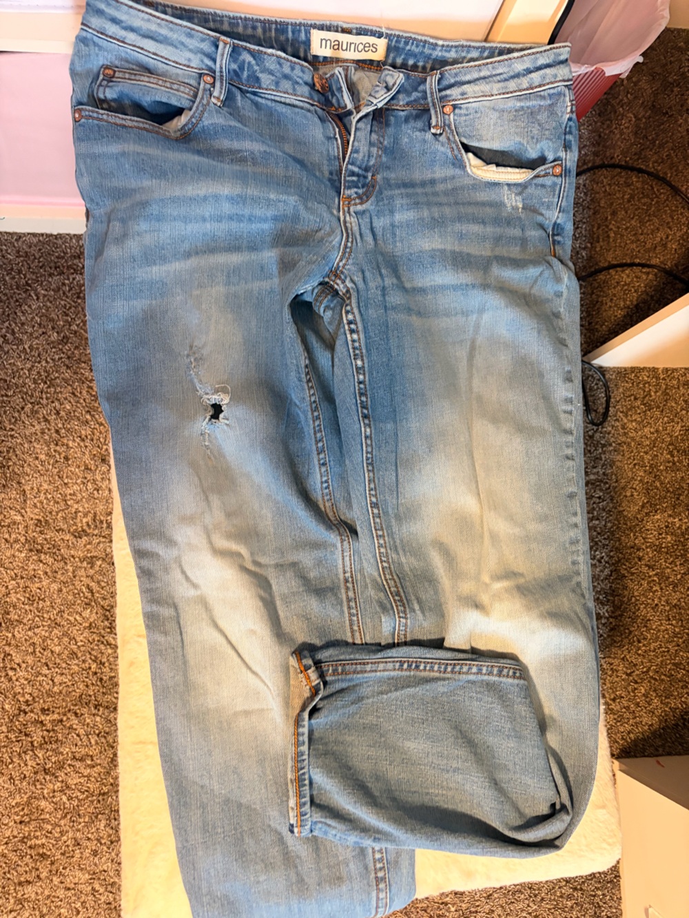 Light Blue Woman’s Denim Jeans